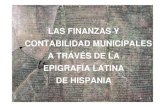 Finanzas y contabilidad municipales, E. ortiz de urbina