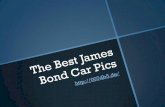 The Greatest In Regards To Getting James Bond Cars
