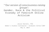 Gender, Race and the Political Economy of Feminist Online Activism