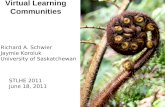 Virtual Learning Communities - STLHE 2011