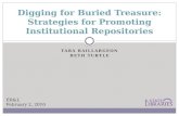 Digging for Buried Treasure: Strategies for Promoting Institutional Repository - Baillargeon/Turtle