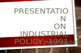 New industrial policy 1991