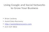 Using Google and Social Networks to Grow Your Business