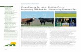 Clean Energy: Farming Cutting Costs, Improving Efficiencies