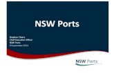 Stephen Cleary - NSW Ports - NSW Ports – Port Botany future Infrastructure and capability