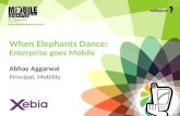 When elephants dance , enterprise goes mobile !