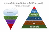 Selenium DeTox for Achieving the Right Testing Pyramid
