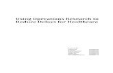 Operartions research in US Healthcare Industry