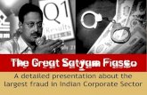 Satyam fiasco presentation