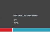 2014 Cadillac CTS V Sport
