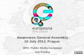 Europeana Awareness WP1: Public Media Campaigns (2) - Jon Purday