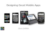 Designing Great Mobile Apps