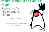M4M 2 the Rescue of M2M - Eclipse DemoCamps Kepler 2013