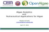 2011 04 oa algae applications (web)  connelly 2011