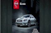 2013 Nissan Maxima Brochure IL | Chicago Nissan Dealer