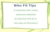 Bike Fit Tips