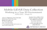 Mobile LiDAR Data Collection