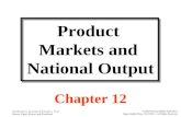 Agri 2312 chapter 12 product markets and national output
