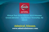 Virtual Test Drive Nissan 2013 Murano CrossCabriolet – Egg Harbor Township, NJ 08234