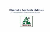 Dhanuka agro - Asset Light Agro Chemical business