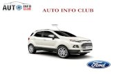 Ford Ecosport  - Price, Images & Specification at Auto Info Club