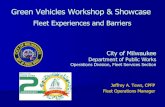 Green Vehicles Workshop - City of Milwaukee Presenation