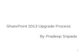 Sharepoint 2013 upgrade process