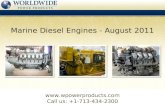 Marine diesel engines   august 2011