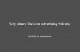 Why above the line advertising will stay
