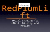 Valassis | Red Plum Lift | Social Sharing