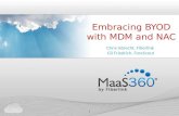 Embracing BYOD with MDM and NAC