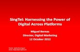 SingTel: Harnessing the Power of Digital Across Platforms