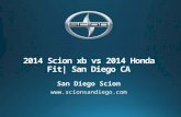 2014 Scion xb vs 2014 Honda Fit| San Diego CA