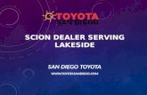 Scion Dealer serving Lakeside