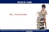 Non-Fiction Book Rules