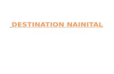 Destination nainital