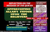 Reflections qur'an(3)aali 'imran[164] part3