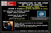 [Slideshare]intermediate islam introductnakhlaq-lesson#9 [e]-(4-february-2012)