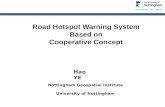 Road hotspot warning system based cooperative concept