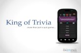 Android Game - King of trivia