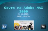 Osvrt Na Adobe Max 2009