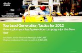 How to plan your lead generation campaigns for the new year