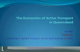 The economics of active transport in Queensland