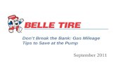Don’t Break the Bank: Gas Mileage Tips to Save at the Pump