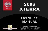2006 XTERRA OWNER'S MANUAL