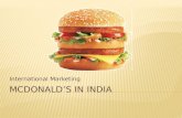 McDonald's   in India - centrum - global mba vi - jose morales morales