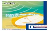 Electronics and Communication Engineering  : Electromagnetiic theory, THE GATE ACADEMY