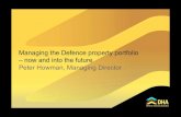 Peter Howman - Defence Housing Australia - Managing the defence property portfolio - now and into the future