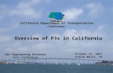 Caltrans: Overview of Public Private Partnerships (P3)