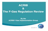 The F-Gas Regulation Review